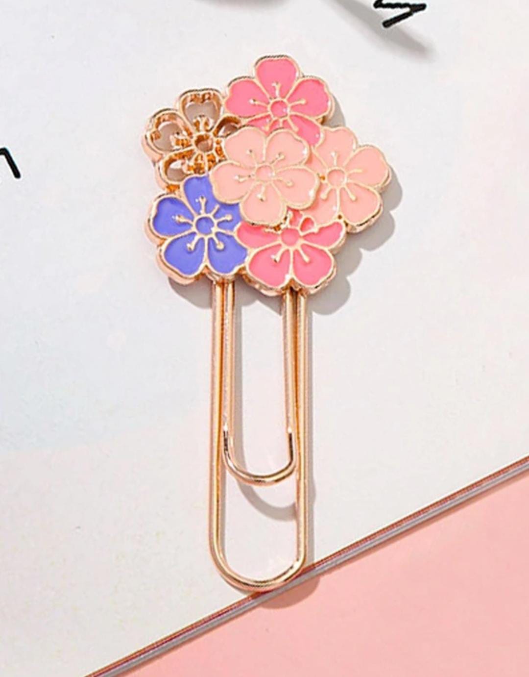 Flowers Bookmark/Paperclips