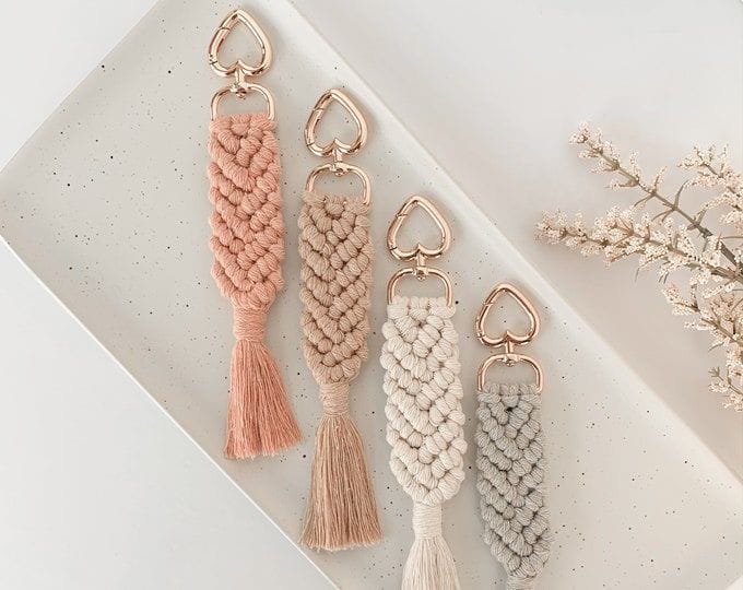 Macrame Keychain