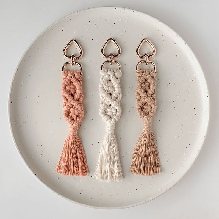 Macrame Keychain